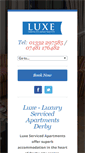 Mobile Screenshot of luxeservicedapartments.com